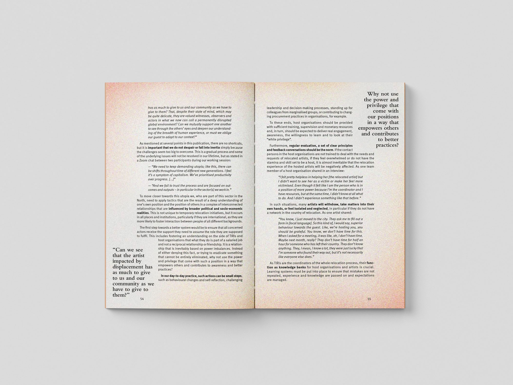 An Exercise in Sitting with Discomfort